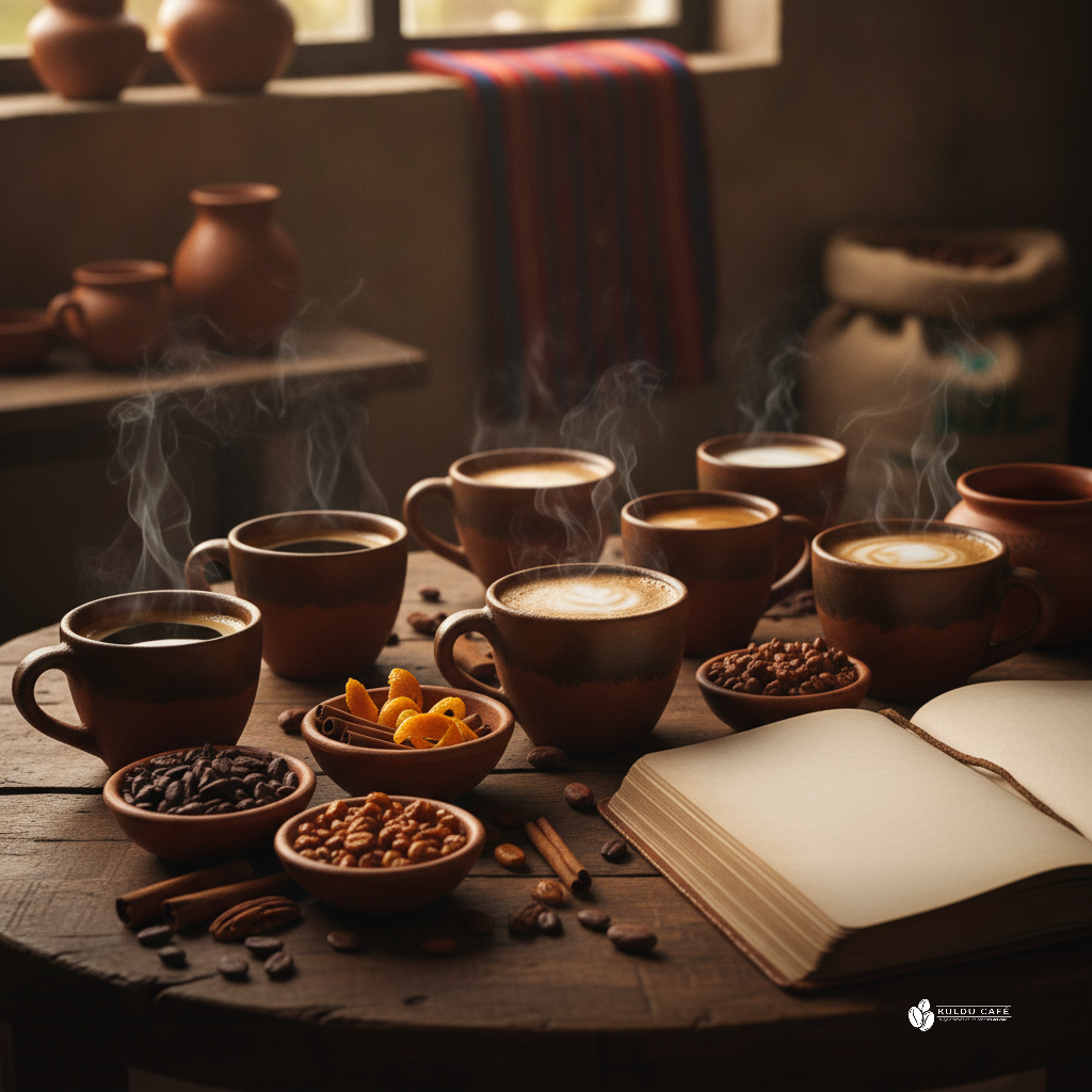 Perfiles de sabor del café de Oaxaca