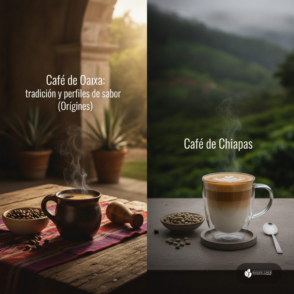 Café de Oaxaca vs café de Chiapas