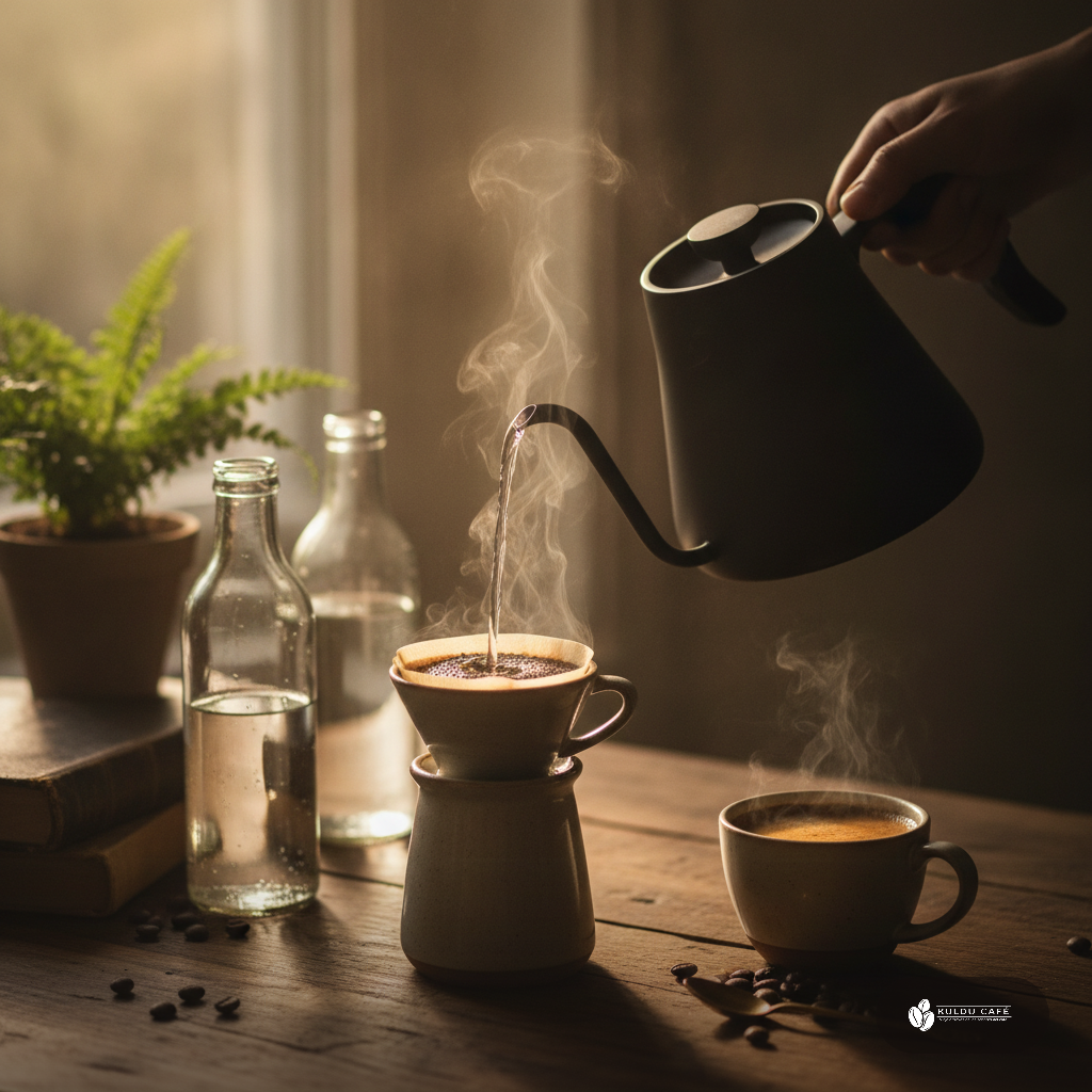 Elegir agua embotellada para café de especialidad